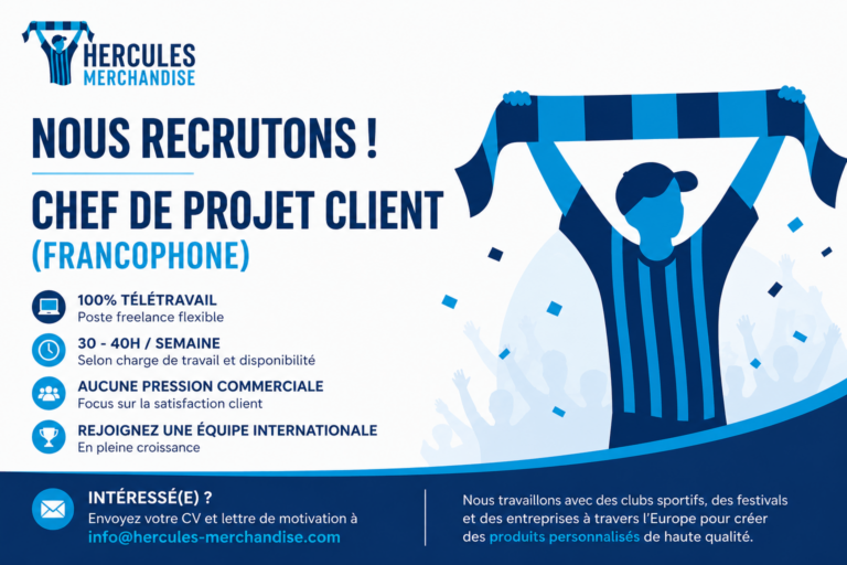 Kom bij ons werken: Franstalige projectmanager klanten (freelance, remote)