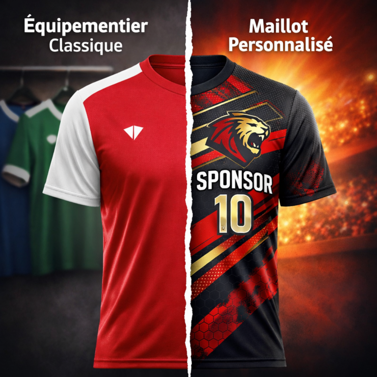 Shirt op maat versus klassieke kledingleverancier: welke oplossing kiest u voor uw club?