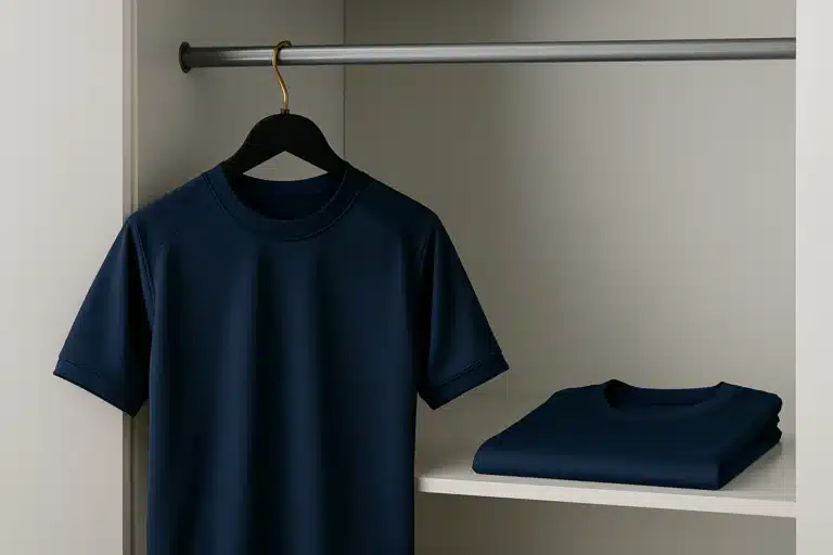 Moet u een voetbalshirt ophangen of opvouwen?